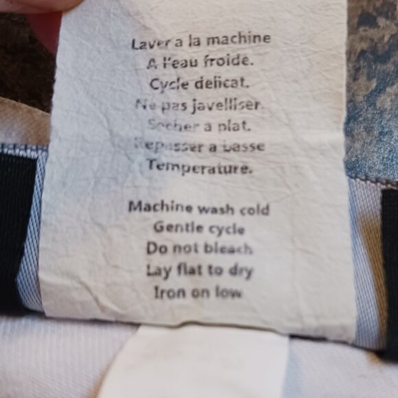 Mode de Vie Womens White Cropped Jeans Sz 12 Split Hem Stretch Denim Pants - Picture 11 of 14